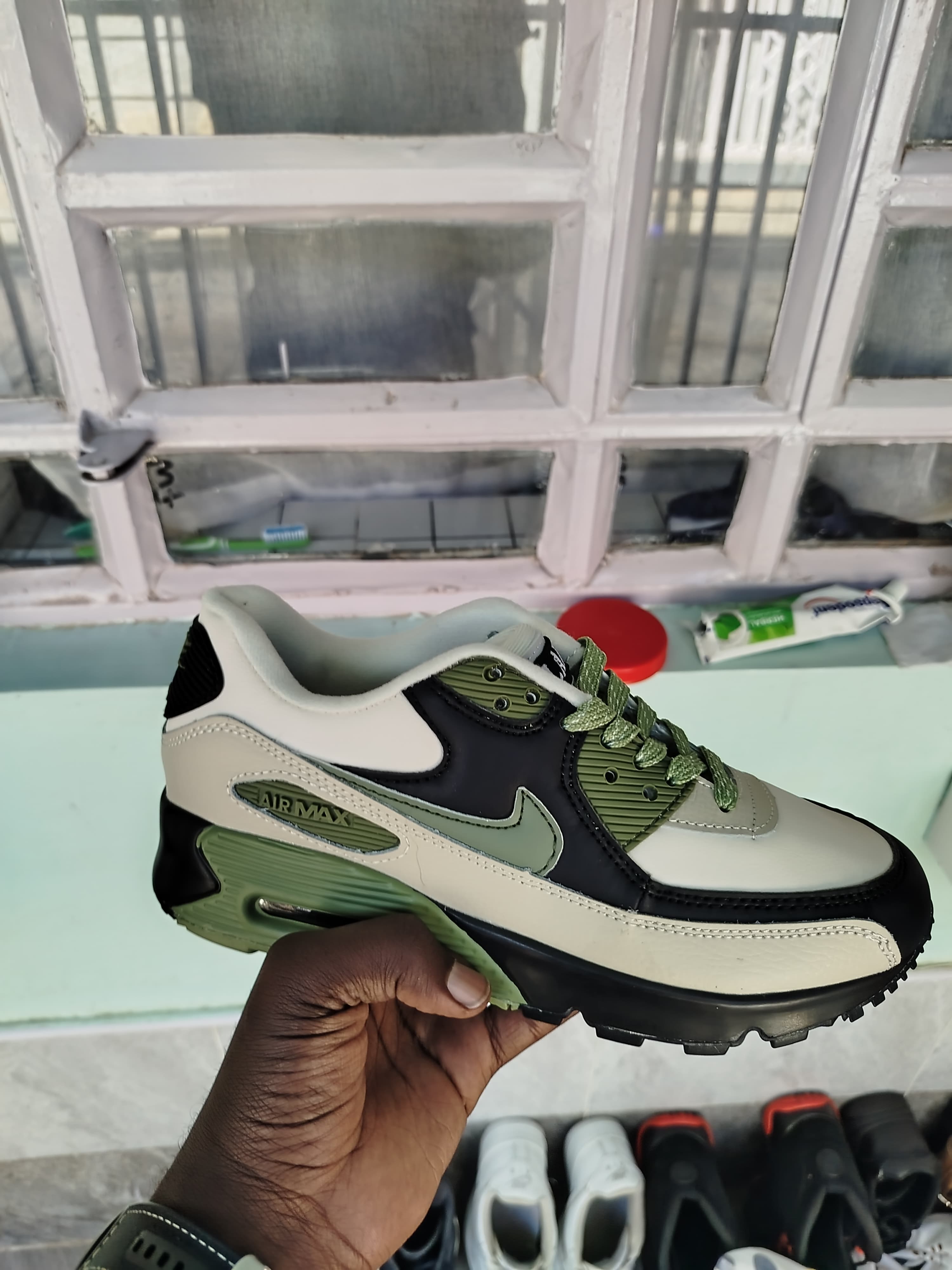 Nike Air Max 90 Green/Black/White (Unisex)